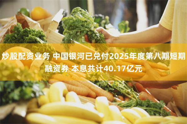 炒股配资业务 中国银河已兑付2025年度第八期短期融资券 本息共计40.17亿元